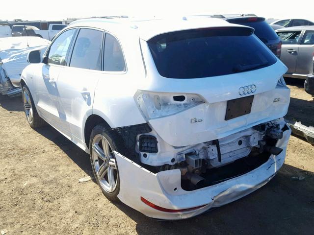 WA1WKAFP7CA066763 - 2012 AUDI Q5 PRESTIG WHITE photo 3