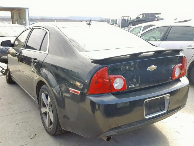 1G1ZJ57B79F115268 - 2009 CHEVROLET MALIBU 2LT BLACK photo 3