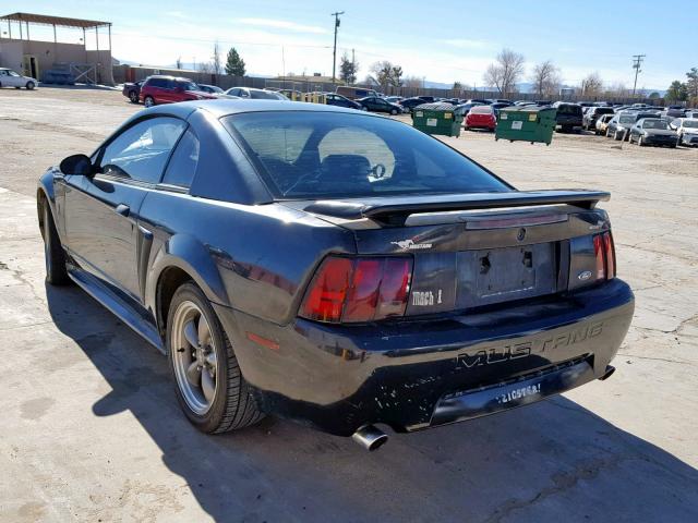 1FAFP42R73F441365 - 2003 FORD MUSTANG MA BLACK photo 3