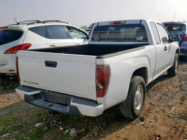 1GCCS198458289088 - 2005 CHEVROLET COLORADO WHITE photo 4