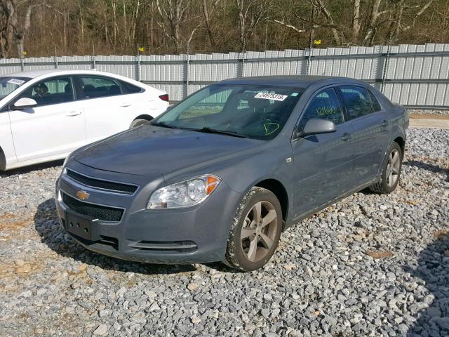 1G1ZJ57B38F163557 - 2008 CHEVROLET MALIBU 2LT GRAY photo 2