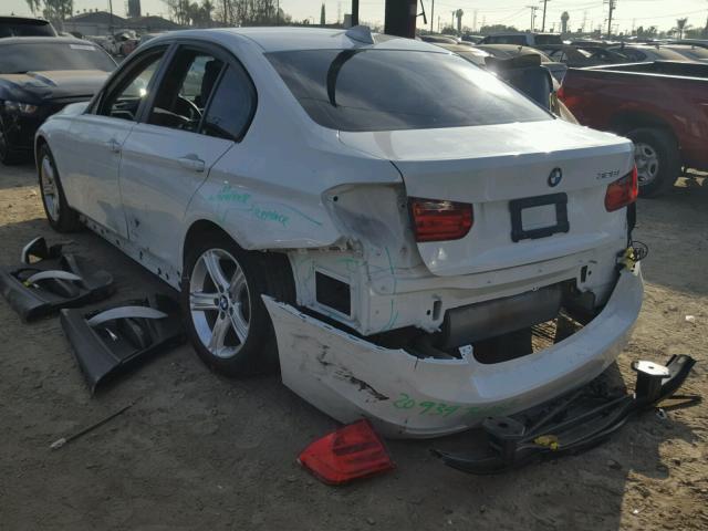 WBA3C1C55DF443889 - 2013 BMW 328 I SULE WHITE photo 3