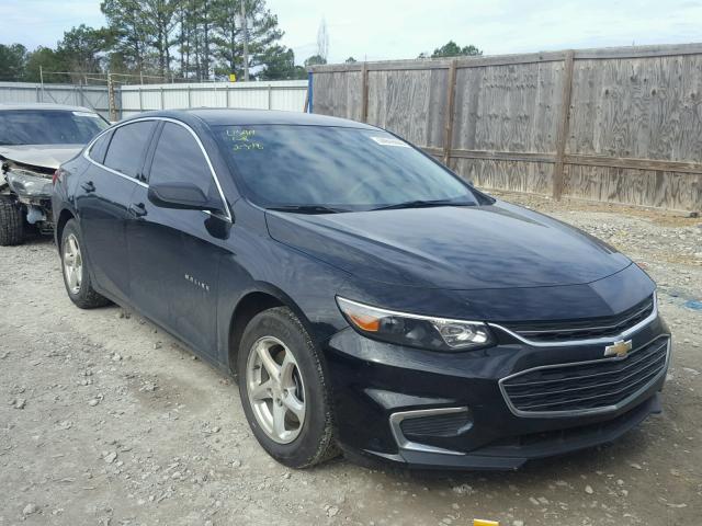 1G1ZB5ST4GF176331 - 2016 CHEVROLET MALIBU LS BLACK photo 1