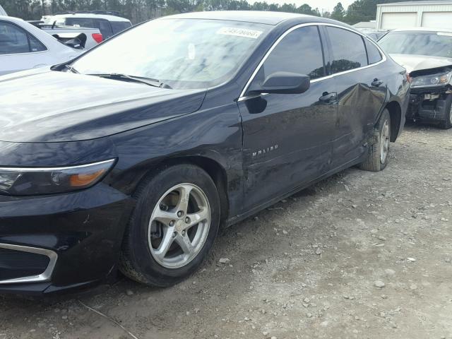 1G1ZB5ST4GF176331 - 2016 CHEVROLET MALIBU LS BLACK photo 9