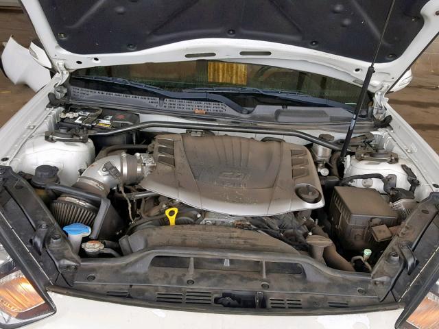 KMHHU6KJ5DU098971 - 2013 HYUNDAI GENESIS CO WHITE photo 7