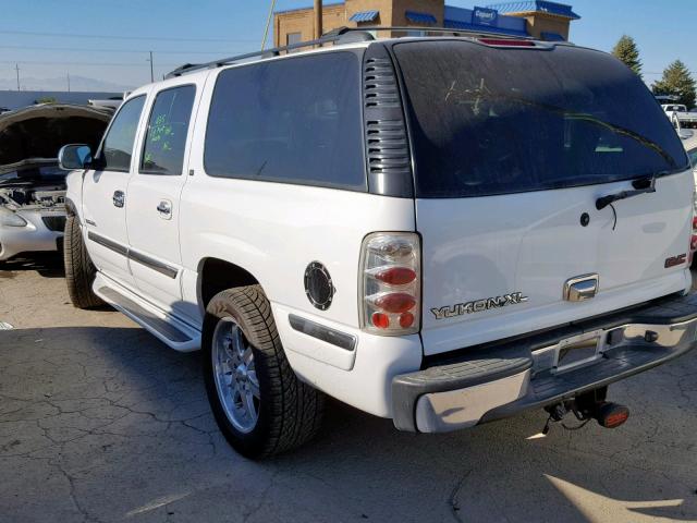 1GKFK16Z82J225493 - 2002 GMC YUKON XL K WHITE photo 3