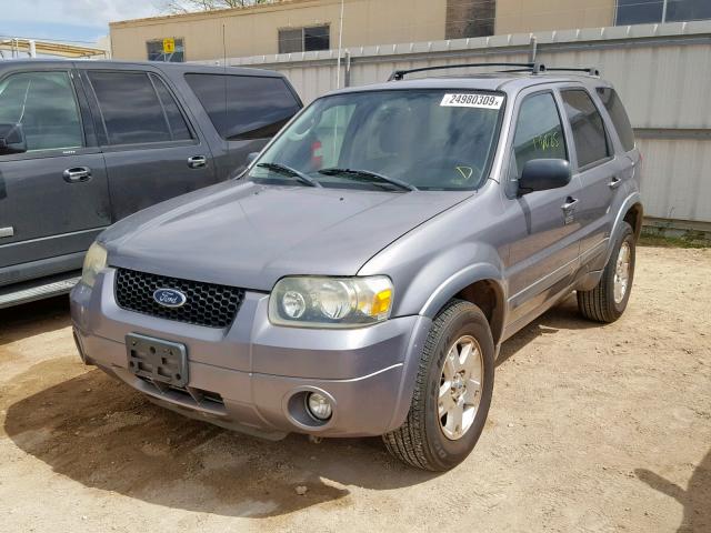 1FMCU04197KA15580 - 2007 FORD ESCAPE LIM GRAY photo 2