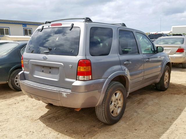 1FMCU04197KA15580 - 2007 FORD ESCAPE LIM GRAY photo 4