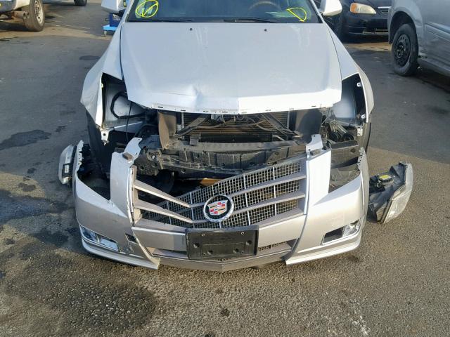 1G6DK5EG3A0105005 - 2010 CADILLAC CTS PERFOR SILVER photo 9