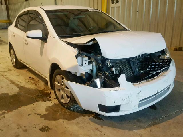 3N1AB61E98L626532 - 2008 NISSAN SENTRA 2.0 WHITE photo 1