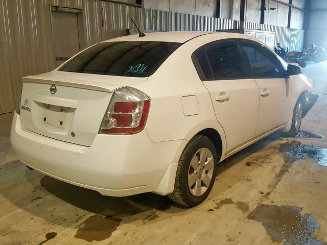 3N1AB61E98L626532 - 2008 NISSAN SENTRA 2.0 WHITE photo 4