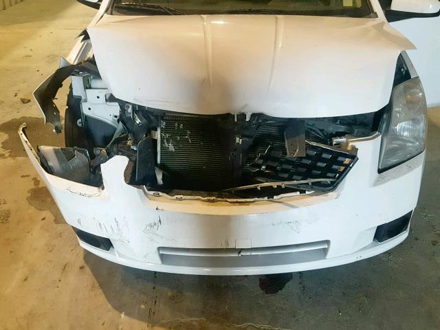 3N1AB61E98L626532 - 2008 NISSAN SENTRA 2.0 WHITE photo 7