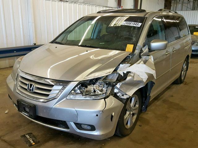 5FNRL38918B108997 - 2008 HONDA ODYSSEY TO SILVER photo 2