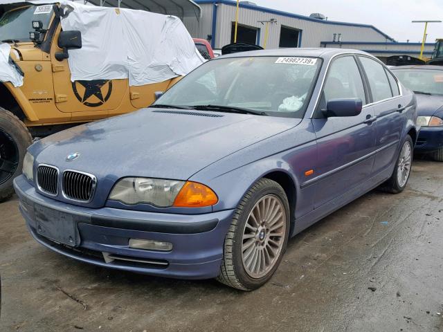 WBAAV53441JS92469 - 2001 BMW 330 I BLUE photo 2