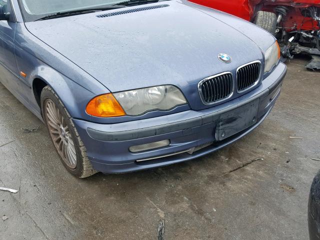 WBAAV53441JS92469 - 2001 BMW 330 I BLUE photo 9