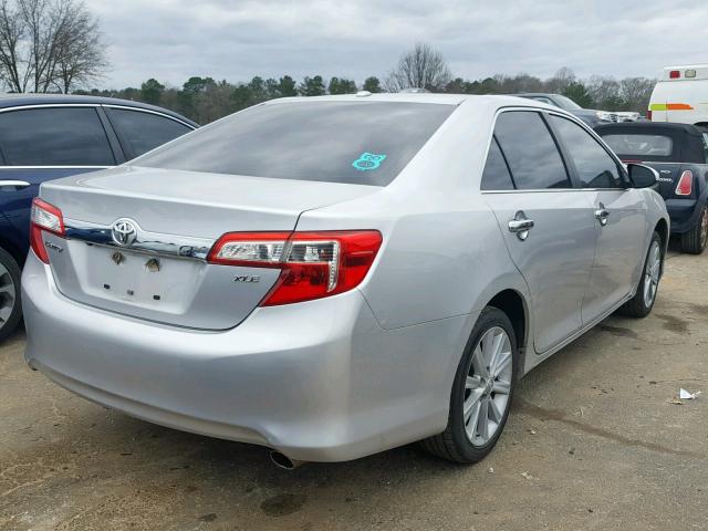 4T4BF1FK2DR315453 - 2013 TOYOTA CAMRY L SILVER photo 4