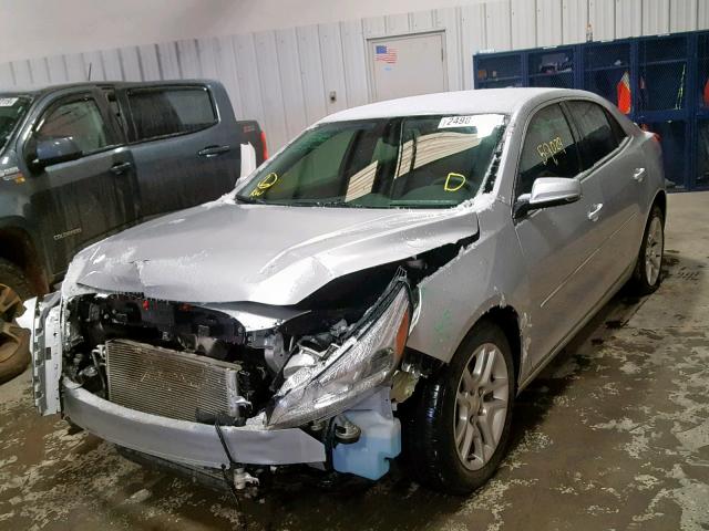 1G11C5SL7FF116598 - 2015 CHEVROLET MALIBU 1LT ვერცხლისფერი ფოტო 2