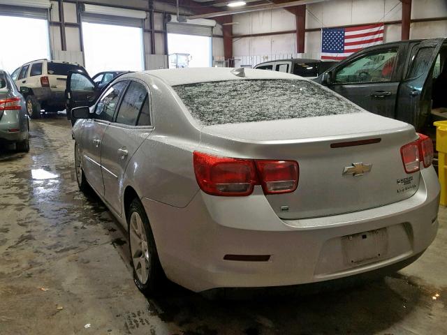 1G11C5SL7FF116598 - 2015 CHEVROLET MALIBU 1LT ვერცხლისფერი ფოტო 3