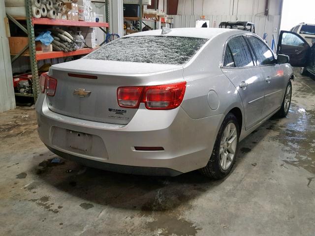 1G11C5SL7FF116598 - 2015 CHEVROLET MALIBU 1LT ვერცხლისფერი ფოტო 4