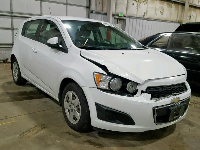 1G1JB6SH0D4236675 - 2013 CHEVROLET SONIC LS 白色 照片 1