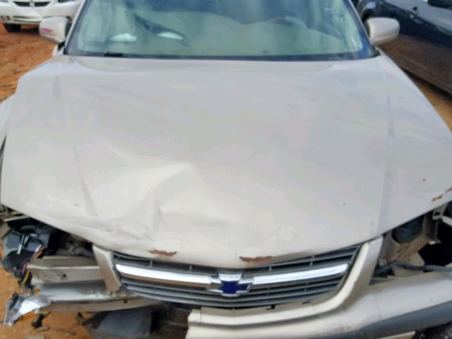 2G1WF52E839419652 - 2003 CHEVROLET IMPALA TAN photo 7