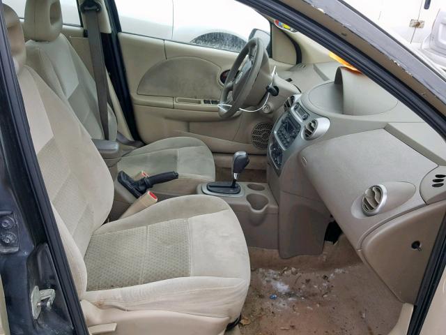 1G8AL52F55Z162861 - 2005 SATURN ION LEVEL TAN photo 5