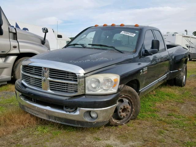 3D7ML48A27G768507 - 2007 DODGE RAM 3500 S BLACK photo 2