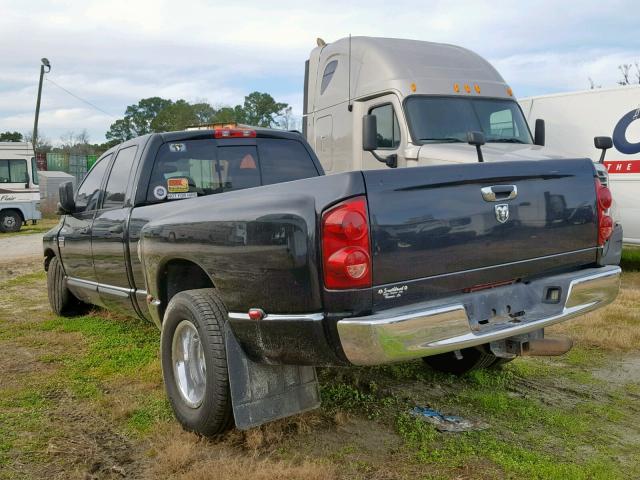 3D7ML48A27G768507 - 2007 DODGE RAM 3500 S BLACK photo 3