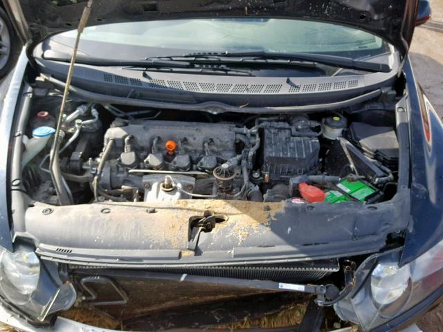 1HGFA16517L018811 - 2007 HONDA CIVIC LX BLACK photo 7