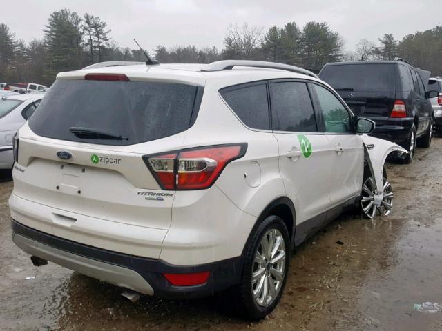 1FMCU9J92HUD45744 - 2017 FORD ESCAPE TIT WHITE photo 4