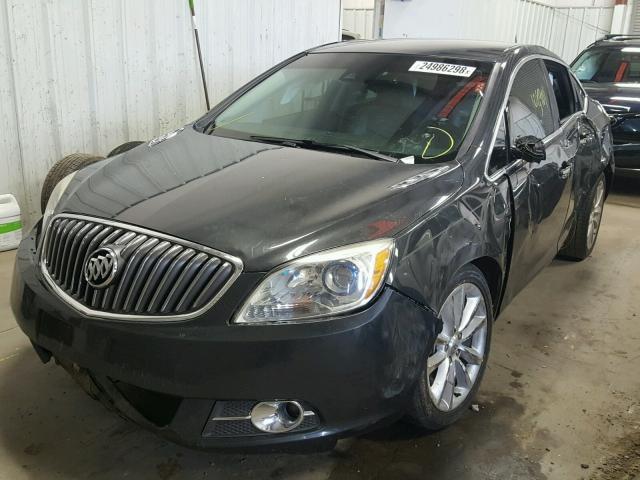 1G4PR5SK4E4188842 - 2014 BUICK VERANO CON GRAY photo 2