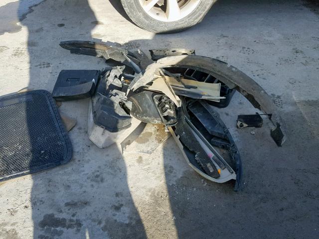 1G8AZ55F17Z170436 - 2007 SATURN ION LEVEL GOLD photo 9