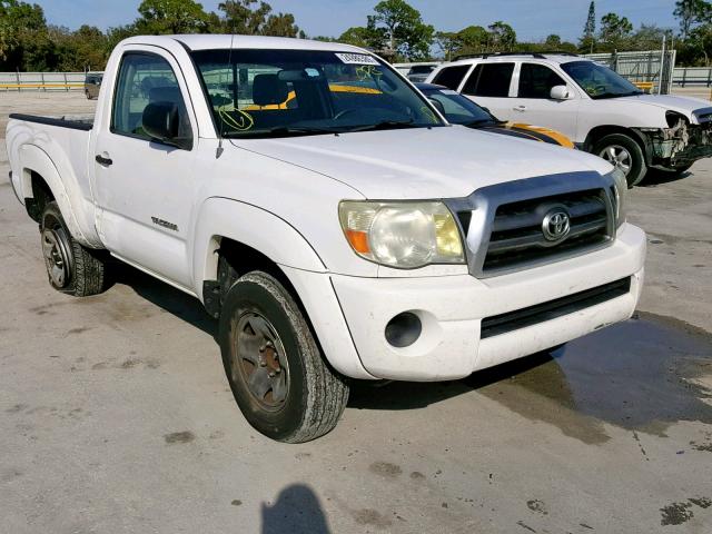 5TENX62N96Z181279 - 2006 TOYOTA TACOMA PRE WHITE photo 1