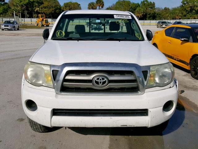 5TENX62N96Z181279 - 2006 TOYOTA TACOMA PRE WHITE photo 9