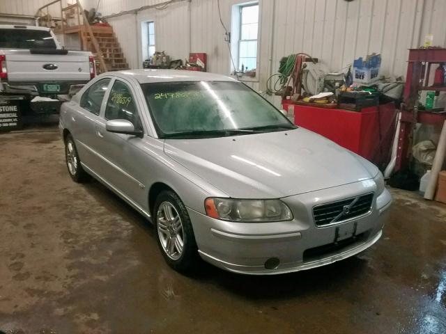 YV1RS592162542198 - 2006 VOLVO S60 2.5T SILVER photo 1