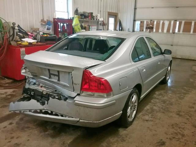 YV1RS592162542198 - 2006 VOLVO S60 2.5T SILVER photo 4