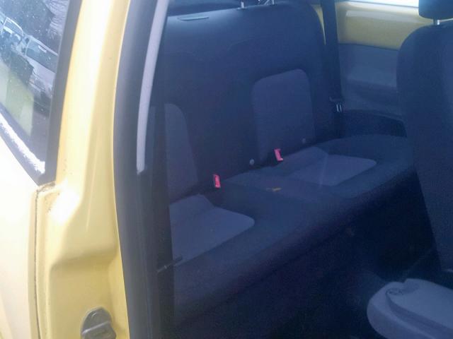3VWBK31C84M404046 - 2004 VOLKSWAGEN NEW BEETLE ყვითელი ფოტო 6