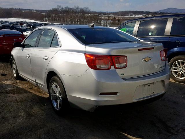 1G11B5SL9FU153408 - 2015 CHEVROLET MALIBU LS ვერცხლისფერი ფოტო 3