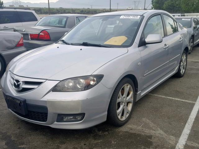 JM1BK323371773321 - 2007 MAZDA 3 S SILVER photo 2