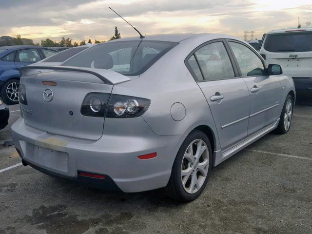 JM1BK323371773321 - 2007 MAZDA 3 S SILVER photo 4