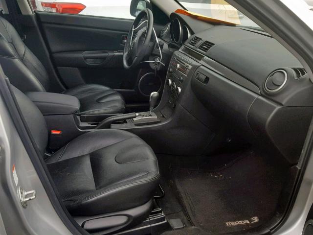 JM1BK323371773321 - 2007 MAZDA 3 S SILVER photo 5