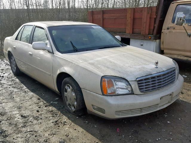 1G6KD54Y92U213599 - 2002 CADILLAC DEVILLE WHITE photo 1