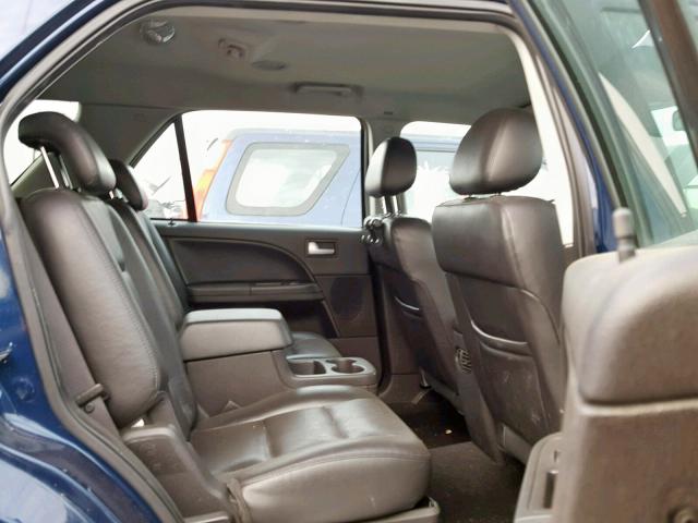 1FMDK06145GA78769 - 2005 FORD FREESTYLE BLUE photo 6