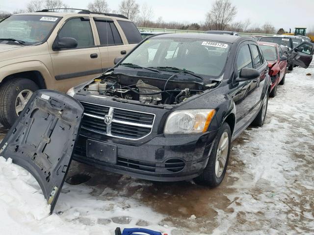 1B3CB4HA5AD543884 - 2010 DODGE CALIBER SX BLACK photo 2