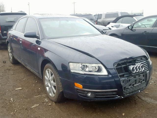 WAUDH74F17N010614 - 2007 AUDI A6 3.2 QUA BLUE photo 1