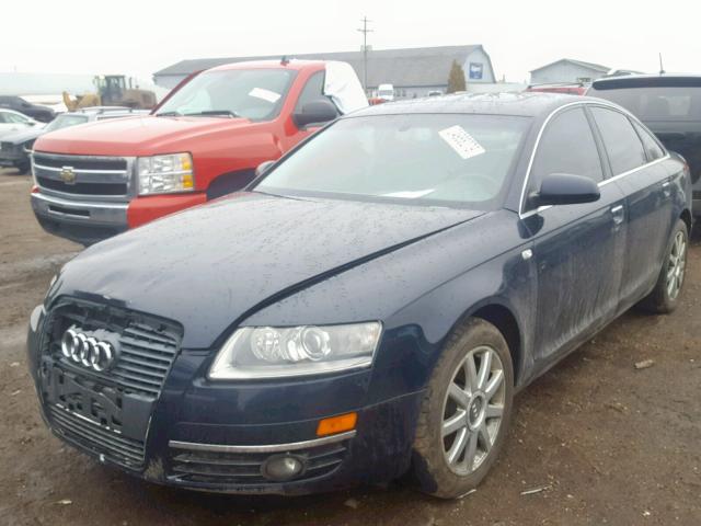 WAUDH74F17N010614 - 2007 AUDI A6 3.2 QUA BLUE photo 2