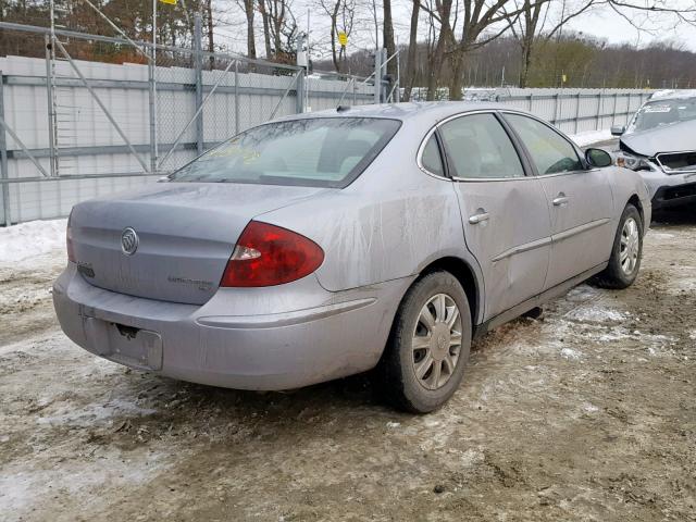 2G4WC582361170608 - 2006 BUICK LACROSSE C BLUE photo 4