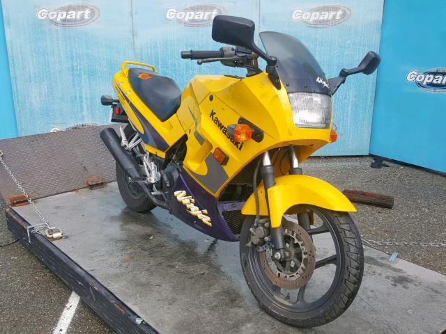 JKAEXMF183A099958 - 2003 KAWASAKI EX250 F YELLOW photo 1