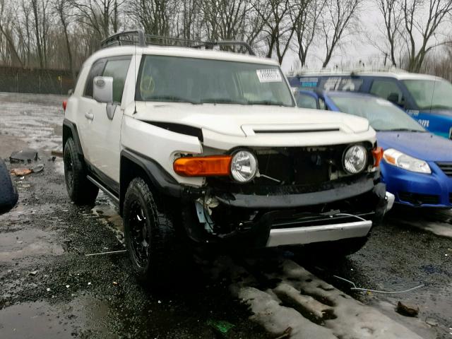 JTEBU4BF2CK146409 - 2012 TOYOTA FJ CRUISER WHITE photo 1