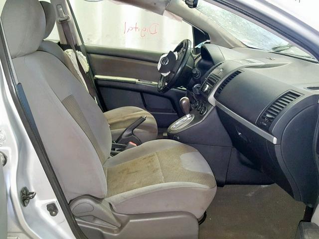 3N1AB6AP4BL678398 - 2011 NISSAN SENTRA 2.0 SILVER photo 5